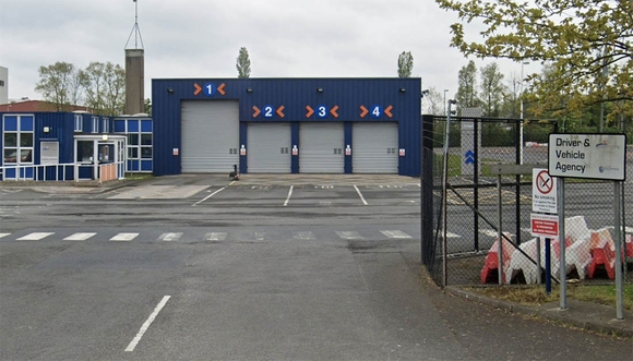Lisburn Driving Test Route - Knockmore Road, Laurelhill Road, Town Centre Return GPS Map