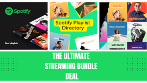 Streaming Industry Access Bundle: Spotify Playlist &amp; Staff Contacts, Excel Format