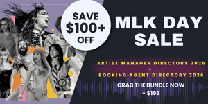 Artist Manager + Booking Agent Directory