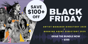Artist Manager + Booking Agent Directory