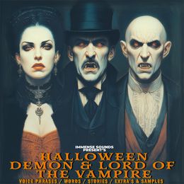Halloween Demon & Lord Of The Vampire (Phrases/Words/Stories)