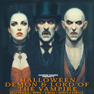 Halloween Demon &amp; Lord Of The Vampire (Phrases/Words/Stories)