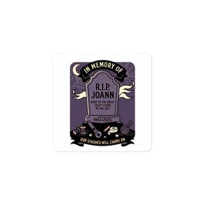 R.I.P. Joann Sticker — A Craft Store Memorial