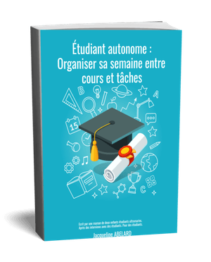 Étudiant autonome. Organiser sa semaine entre les cours et les tâches 