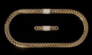 12mm Plain cuban chain with lock box full diamonds 3D print model