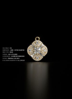 Pendant-Necklace - SAL Jewelry Pendant 031