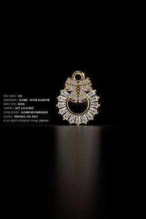 Pendant-Necklace - SAL Jewelry Pendant 022