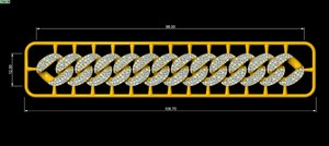 12mm Wide CUBAN Link Chain - SOLID FOR BRACELETS OR NECKLACE