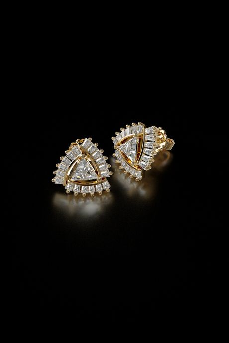 SAL Jewelry 011 Stud Earrings - 3D print model