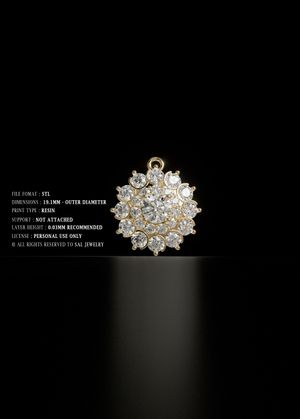 Pendant-Necklace - SAL Jewelry Pendant 026