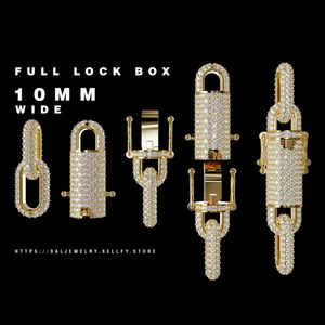 Luxury Diamond Full Lock Box 10MM – High-End Chain Link STL Design