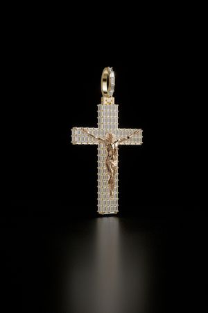 Luxury Cross Pendant Design - SAL Jewelry Cross 002