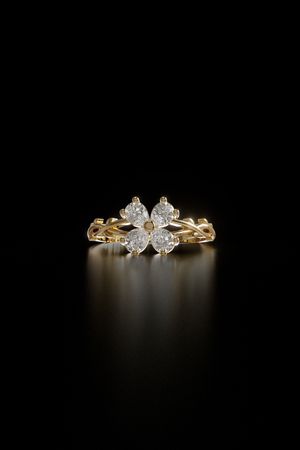 SAL Jewelry 006 - Leaf Ring - 3D print model