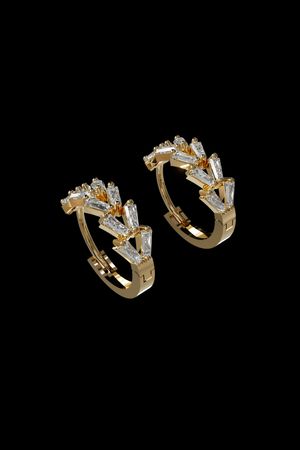 Hoop Earrings 3D Model – Luxury Minimalist Jewelry CAD File 004