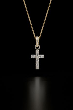 Luxury Cross Pendant Design - SAL Jewelry Cross 005