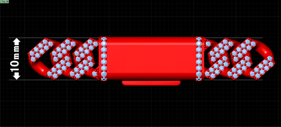 10mm Wide Link Chain - FULL LOCK BOX CUBAN - SOLID