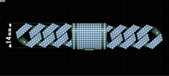 14mm Wide Link Chain - FULL LOCK BOX CUBAN - SOLID