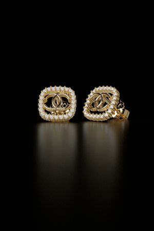 SAL Jewelry 005 Stud Earrings - 3D print model