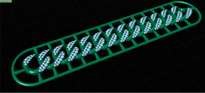 12mm Wide CUBAN Link Chain - SOLID FOR BRACELETS OR NECKLACE