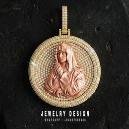 Virgin Mary - Pendant - Necklace 3D print model