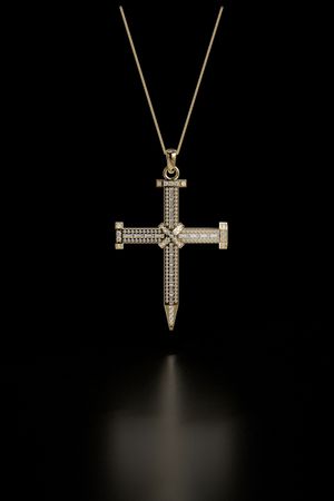 Luxury Cross Pendant Design - SAL Jewelry Cross 006