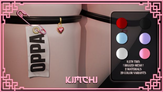 ♡ PIN ME GARTER BY KIMCHI ♡ (nitro asset)