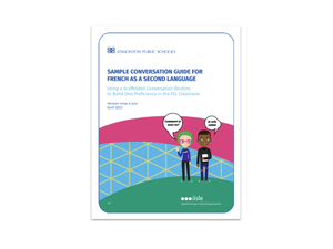 Sample Conversation Guide for French as a Second Language