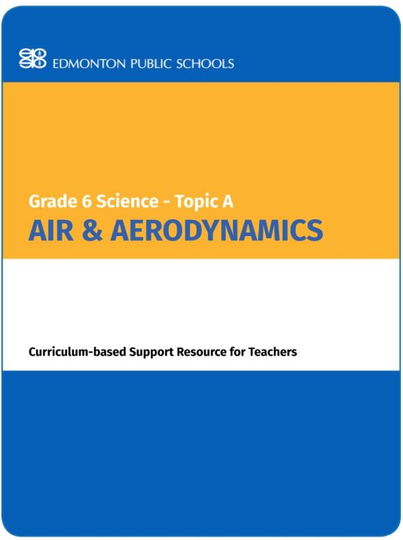Grade 6 Science Topic A Air Aerodynamics
