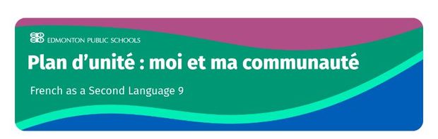 Plan d&#x27;unité : moi et ma communauté - FSL 9