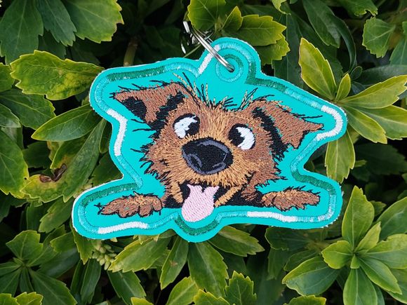 Hund crazy Anhänger ITH