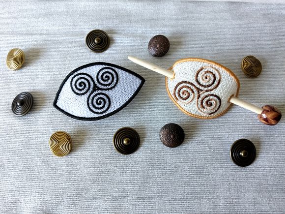 FSL Haarschmuck Triskel