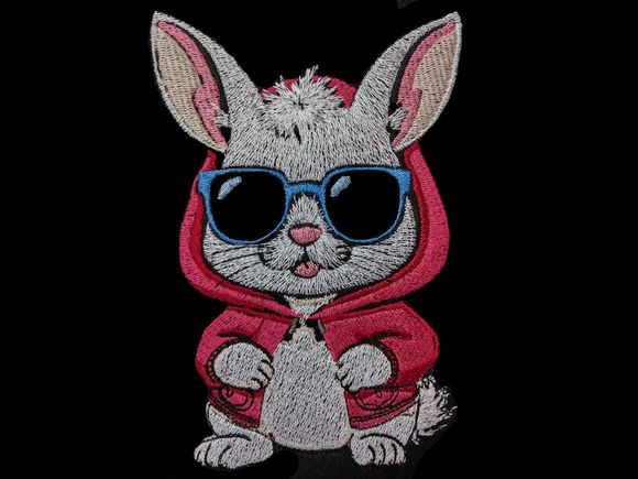 Osterhasenbaby cool Lichteffekt