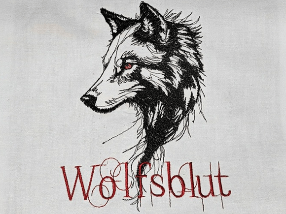 Wolf Konturen