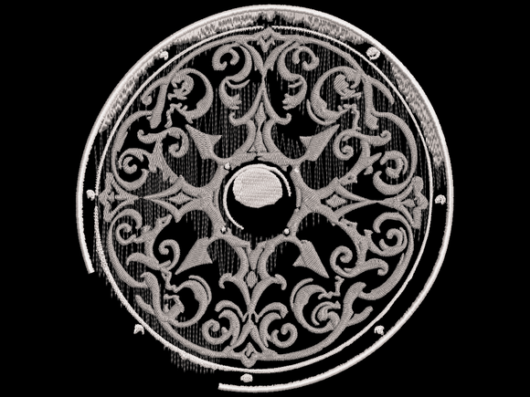 Wikinger Schild Lichteffekt