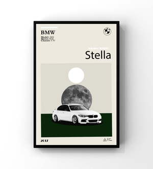 Stella (BMW F30) DIGITAL Poster
