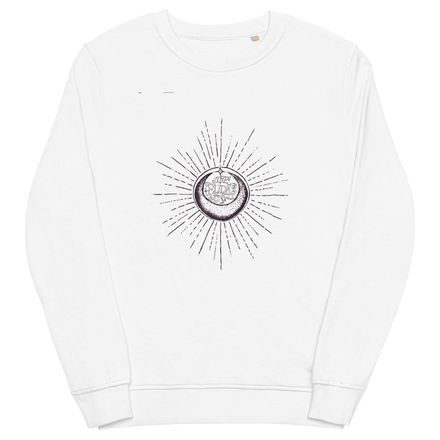 Unisex organic Elidas logo sweatshirt, all sizes