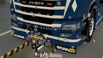 Bottem slots for Scania RS next gen for sale‼️‼️👌