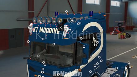 DAF NDG XF Roofslots by KT Modding for sale!