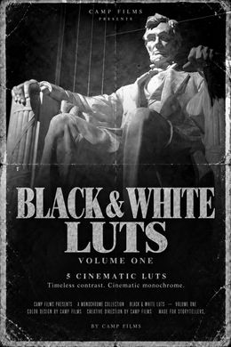 Black &amp; White LUTS Volume 1