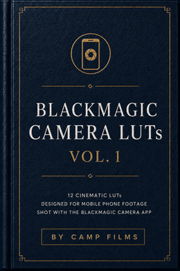 Blackmagic Camera LUTS Volume 1