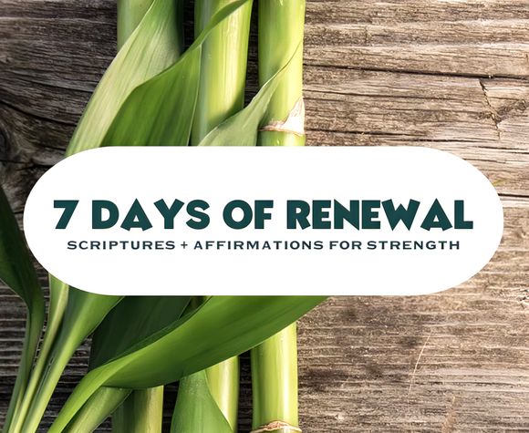 Free 7 Day Renewal Devotional 🌿