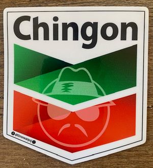 Chingon Lowrider Sticker