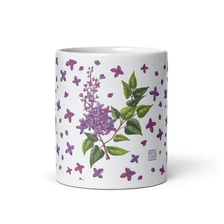 "Lilac Chinoiserie" Mug