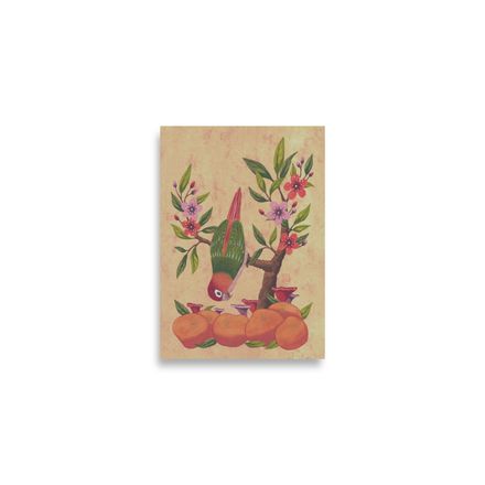 Art print "Unpredictable Freedom on Blooming Peach" A2