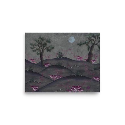 "Waiting in liminal space" 8x10"