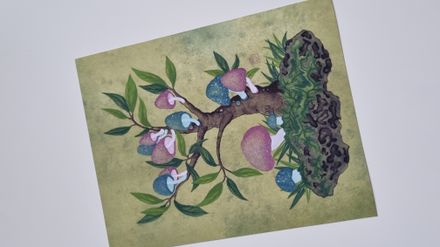 Art Print "Sweets in the Forest" 8"x10" on Matte Paper