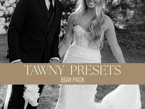 Tawny Presets - B&amp;W Pack