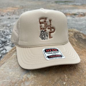 Tan SHP Logo trucker