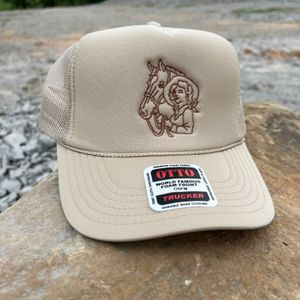 Brown Horse Logo trucker