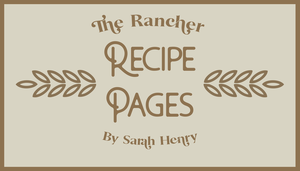 Printable Recipe Pages